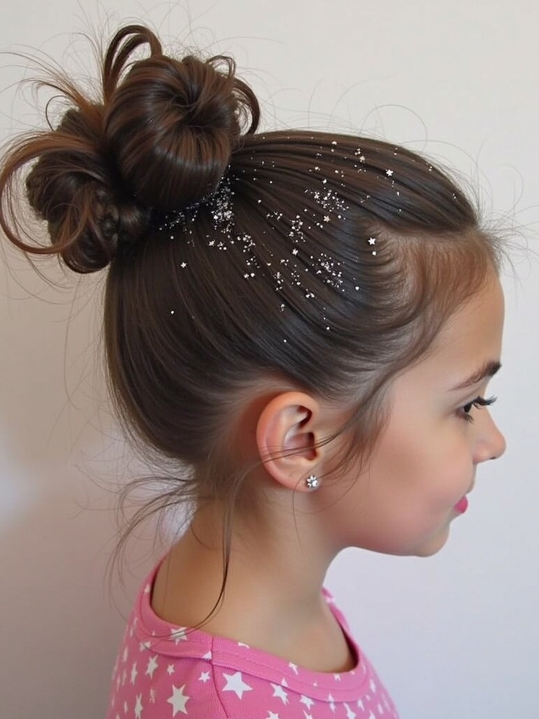 Hairstyles For School: Bubble Ponytail